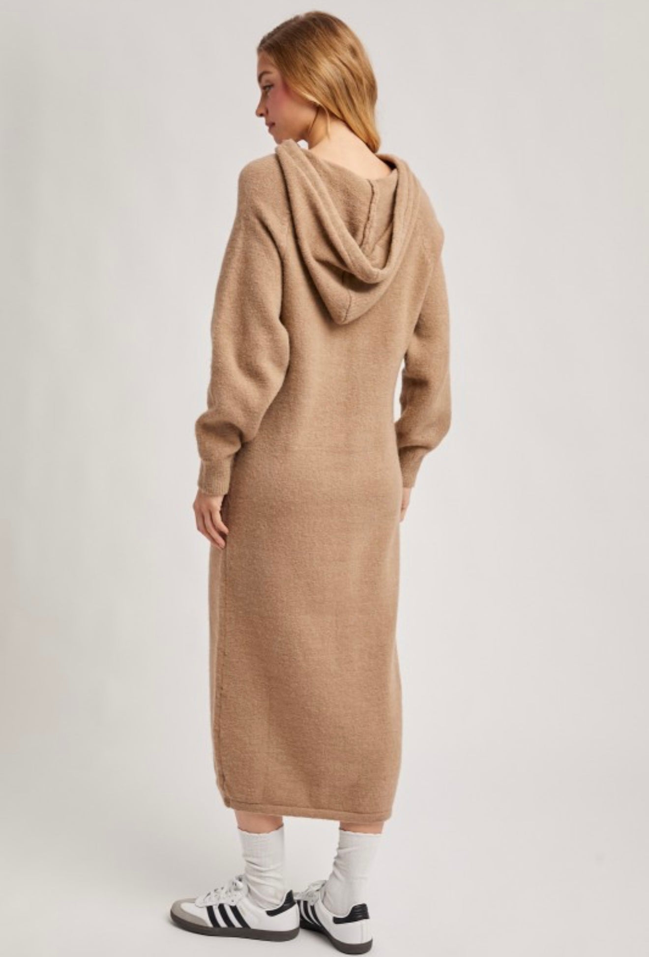 THE HOODIE SWEATER DRESS