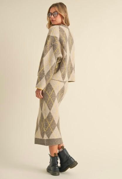 SUNSHINE CHECKERED SET