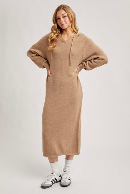 THE HOODIE SWEATER DRESS