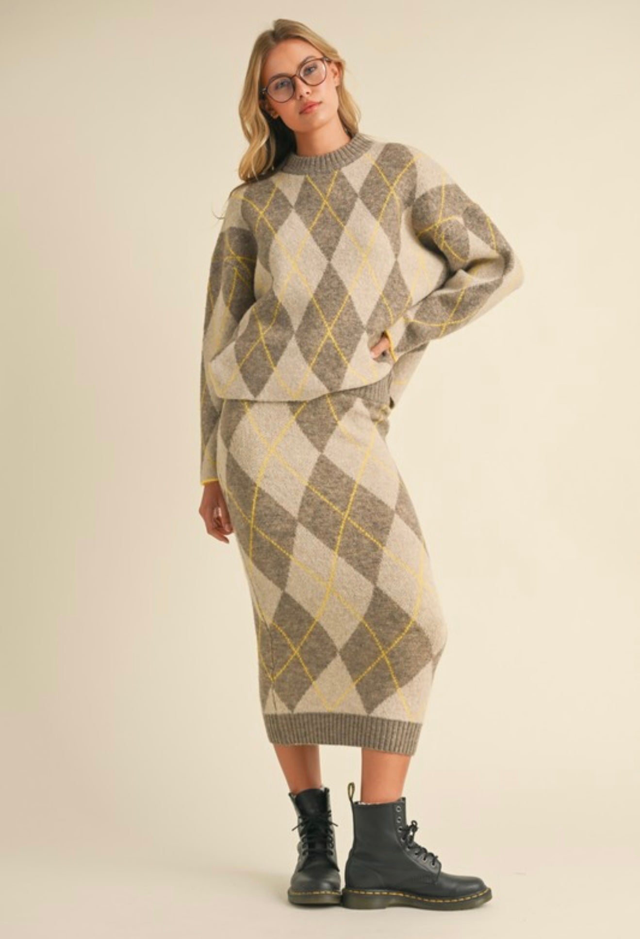 SUNSHINE CHECKERED SET