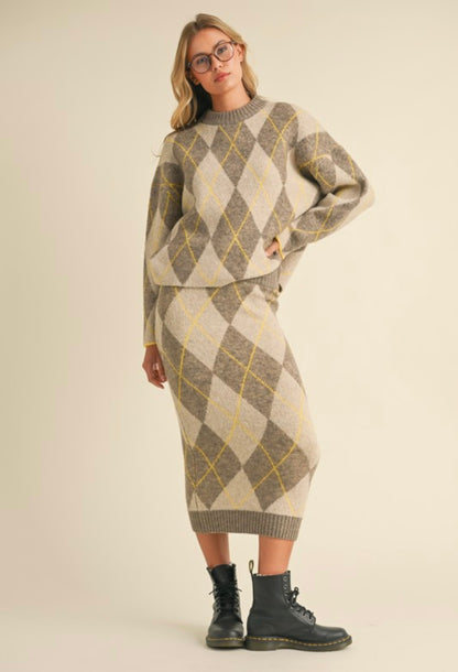 SUNSHINE CHECKERED SET