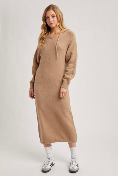 THE HOODIE SWEATER DRESS