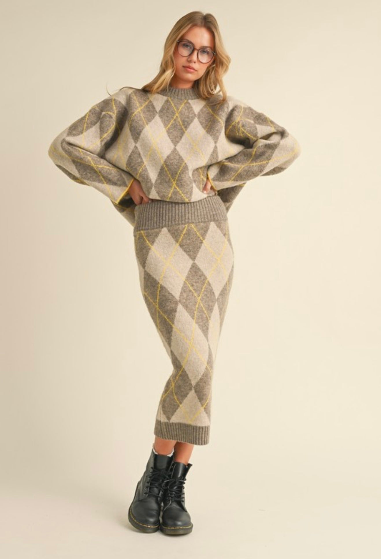 SUNSHINE CHECKERED SET