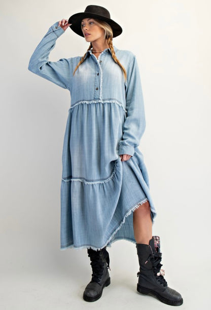 HARLEE DENIM DRESS