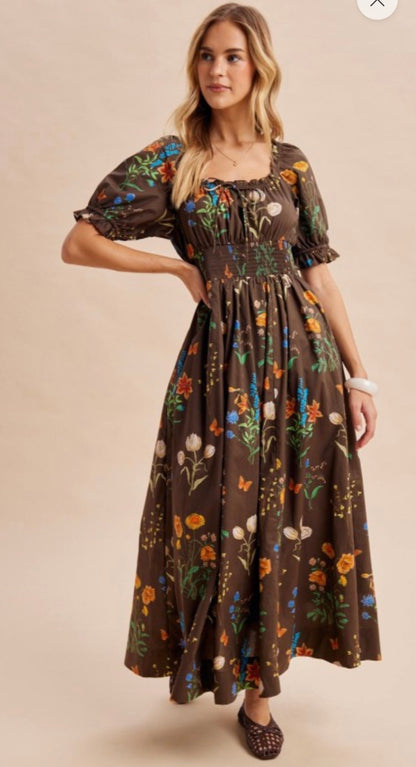 Dusty Mauve Floral