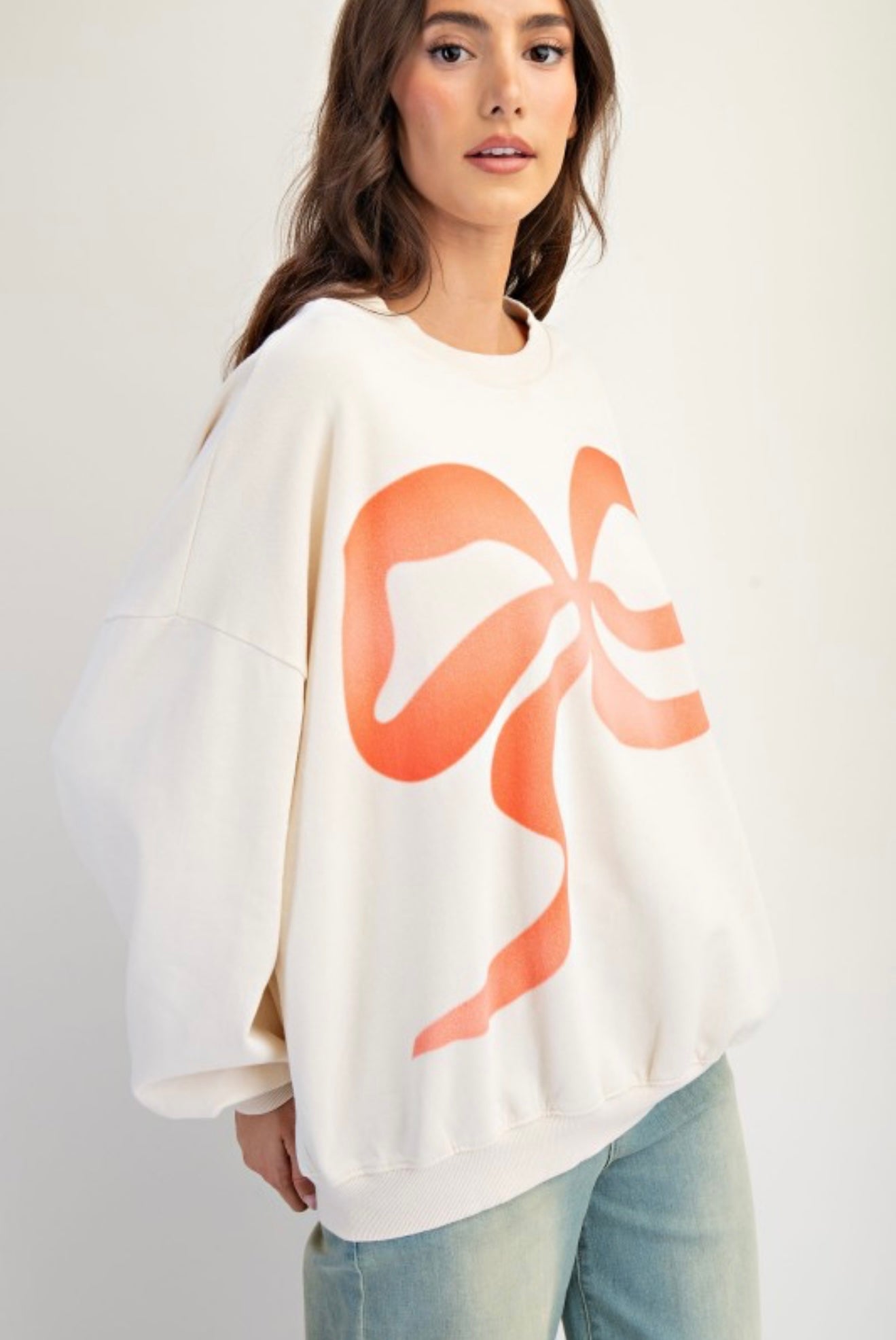 BOW SWEATSHIRT