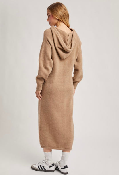 THE HOODIE SWEATER DRESS