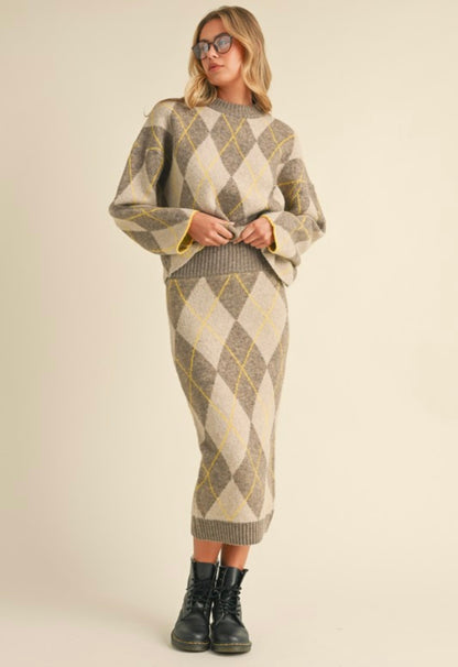 SUNSHINE CHECKERED SET